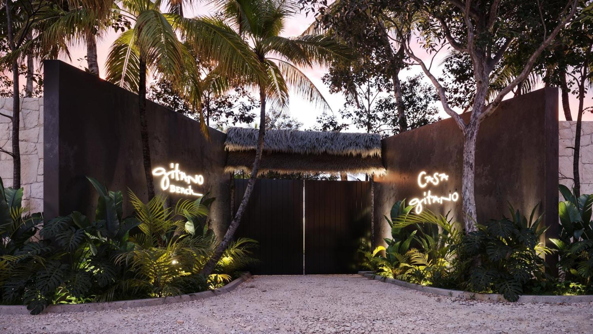 Casa Gitano Hotel Tulum Bagian luar foto
