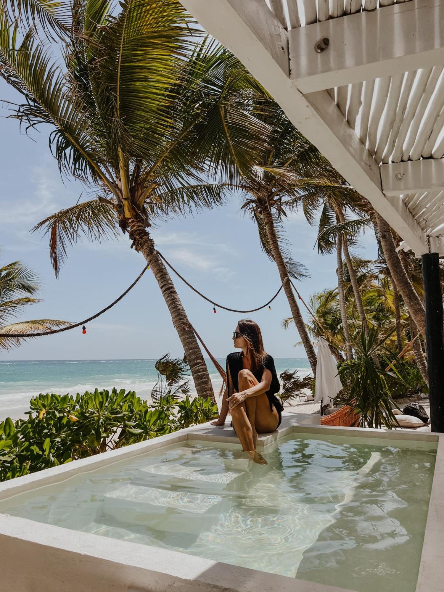 Casa Gitano Hotel Tulum Bagian luar foto